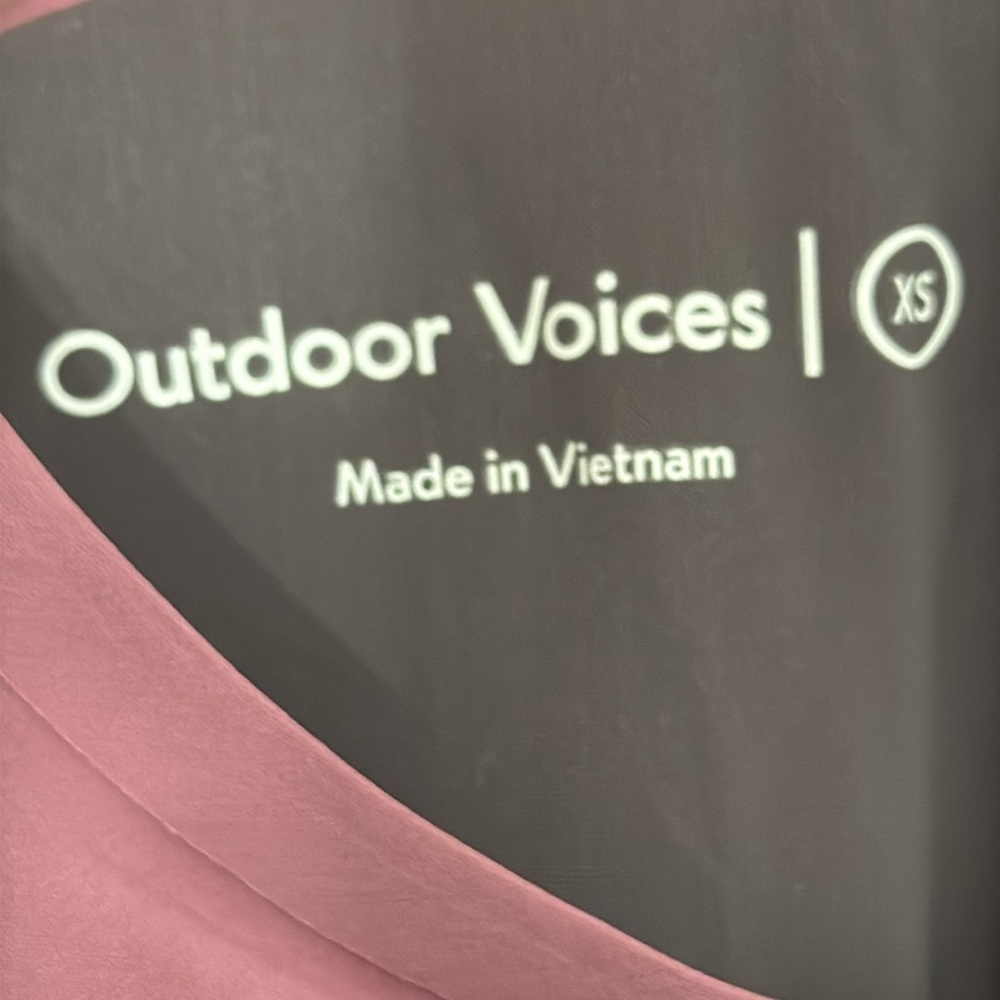 OUTDOOR VOICES Mauve/Purple Tank Mini Dress Size XS EUC - Picture 6 of 7